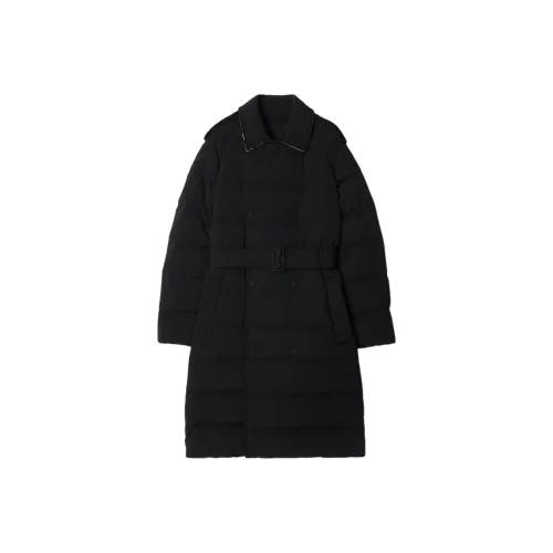 Burberry Belted Waist Mid Length Puffer Coat