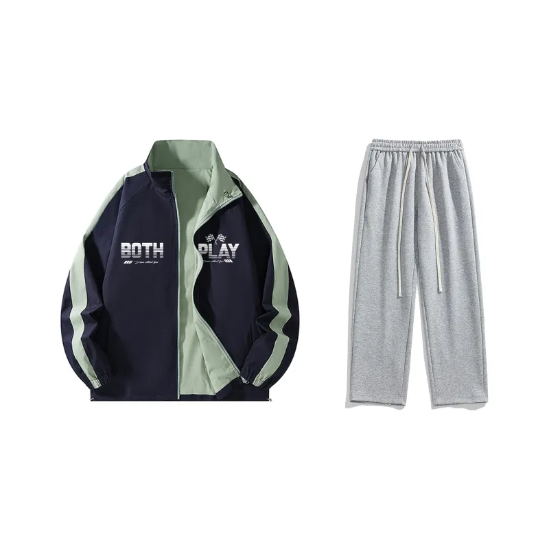 BOTH PLAY Casual Sportswear Unisex-13