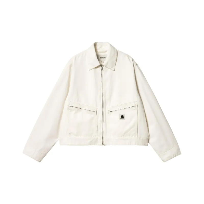 Carhartt WIP FW24 Jacket Women's Wax White-0