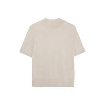 Anine Bing Monique Short sleeved Knitted T shirt