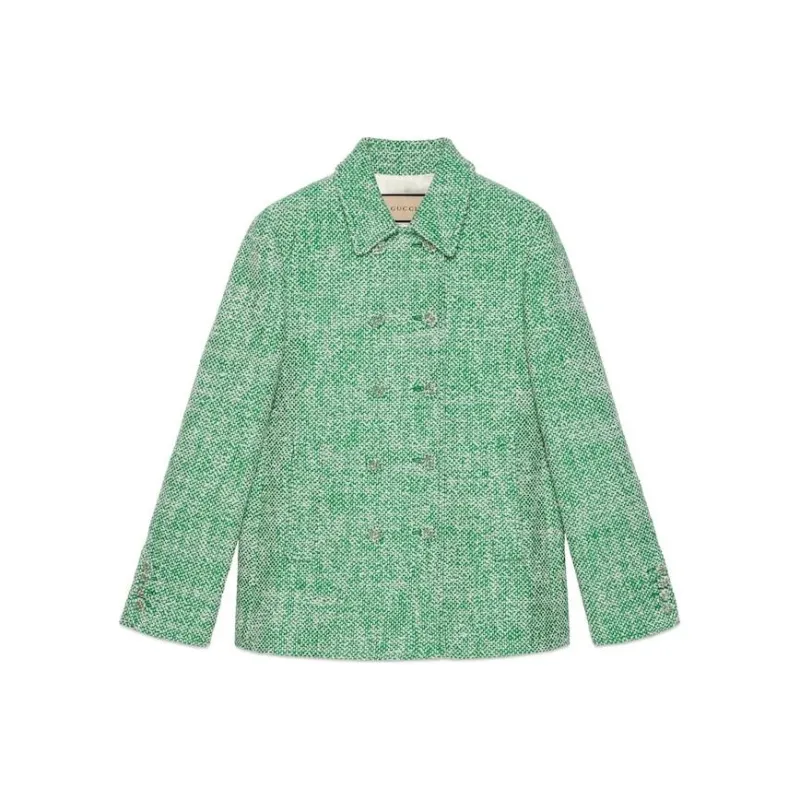 GUCCI Jackets Coats Women's Green-0