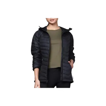 Columbia Powder Black Powder Lite Jackets Coats Women's Black