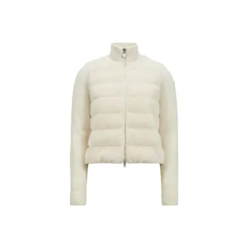 Moncler Zip Up Padded Cardigan