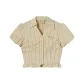 Beige Yellow Stripes
