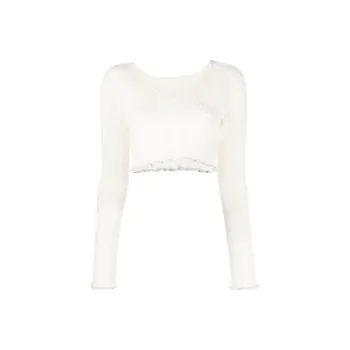 Jacquemus La Maille Santon Cropped Jumper