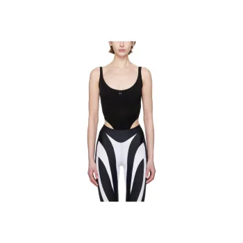 Mugler Bodysuits Women's Black