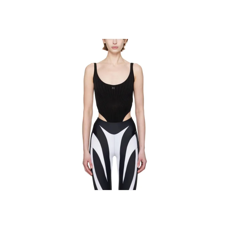 Mugler Bodysuits Women's Black-0