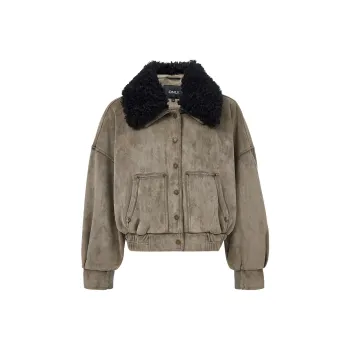 ONLY Jackets Coats Women's Green Pebble