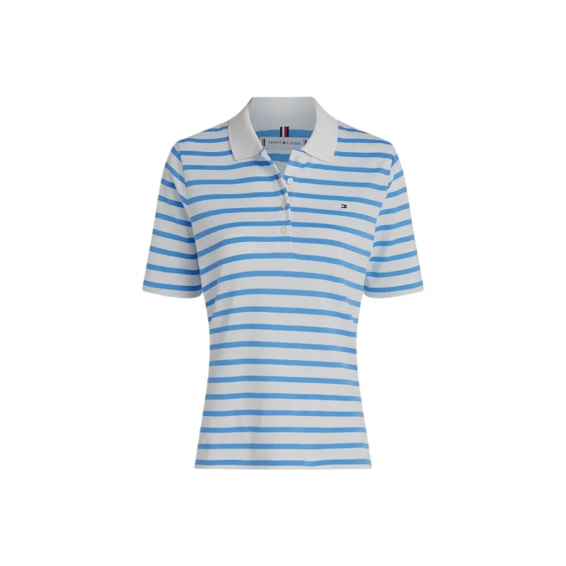 Tommy Hilfiger Polo Shirt Women's Blue-0