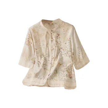 Cypress House Shirt Women's Gray Apricot