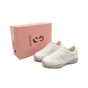 JOSINY Shock Absorbing, Non Slip, Wear Resistant, Breathable And Lightweight Casual Shoes Women's Ecru