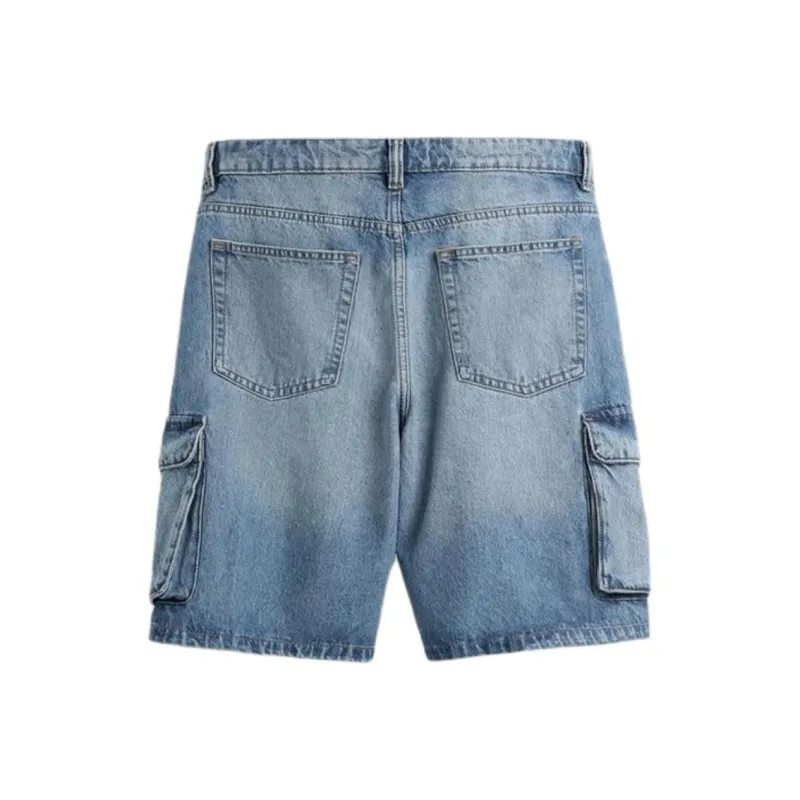 ZARA Denim Shorts Men's Medium Blue-1