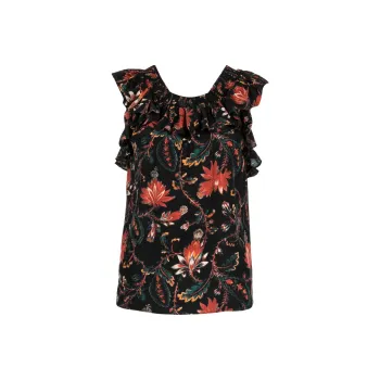 Ulla Johnson Tulip Floral print Blouse