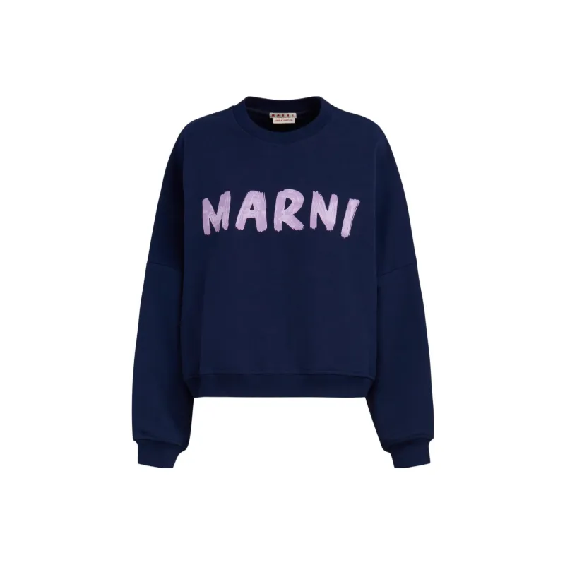 MARNI Logo Printed Crewneck Sweatshirt-0