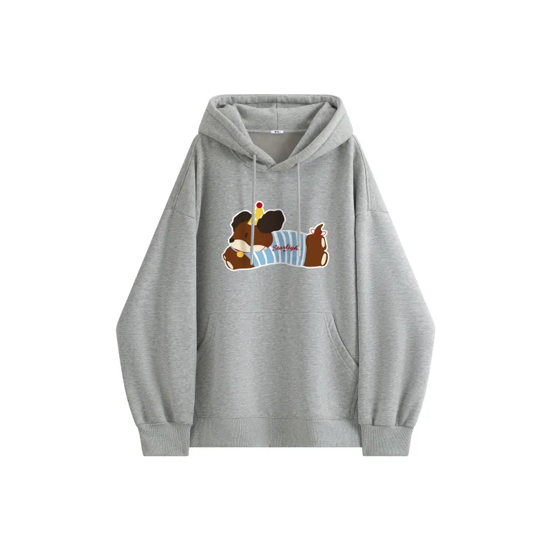 Warrior Riding The Wind Collection Huichao Sweatshirt Unisex Pink-22