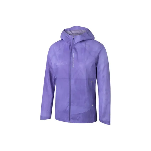 Anta Running Collection Jackets Coats Women's Wisteria Purple/Full Coverage Print