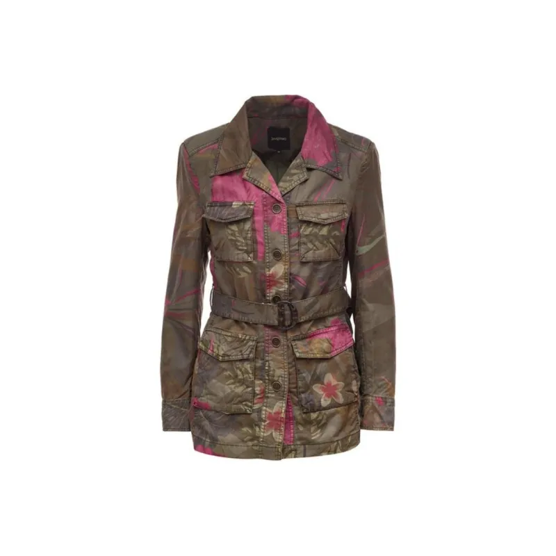 Desigual Jackets & Coats Women's Olive Green-0