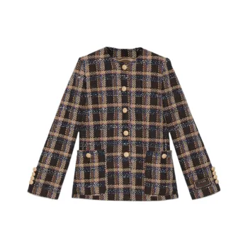 GUCCI Tartan check Tweed Jacket