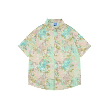 YUZHAOLIN Shirts Unisex Green