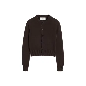 AMIPARIS Ami De Coeur Cashmere blend Cardigan