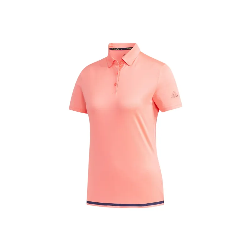 Adidas CREATORS/S Polo Shirt Women's Shimmery Red-0