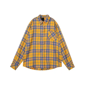Ctbcaptainbeer Shirt Unisex Yellow Blue Plaid