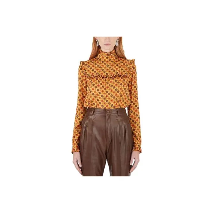 SAINT LAURENT Shirt Women's Beige-0