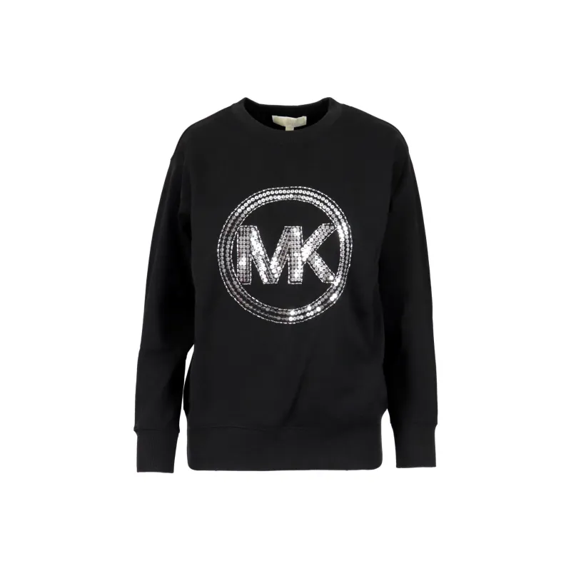 MICHAEL KORS MMK Sweatshirt Women's Black-0