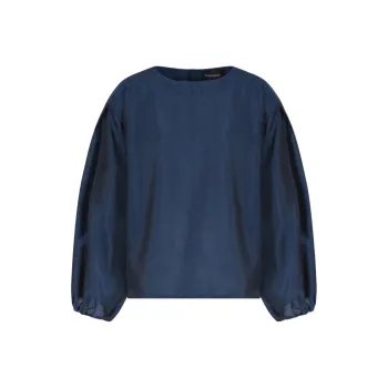 EMPORIO ARMANI Technical Muslin Blouse