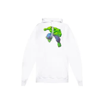 Balenciaga x MARVEL Sweatshirt Regular Fit Women's White