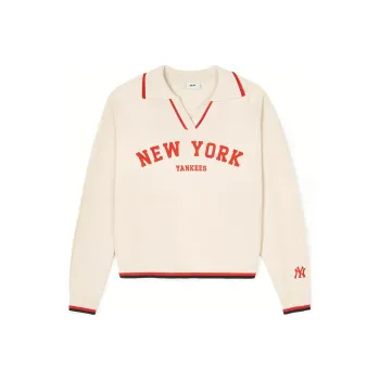 MLB SS24 New York Yankees Knitwear Women's Cream