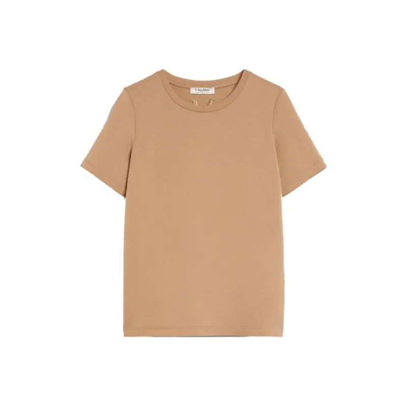 'S MAX MARA Short Sleeved Jersey T Shirt-0