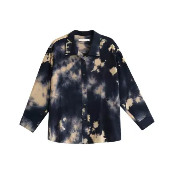 Journey Originals Shirt Women's Blue Apricot