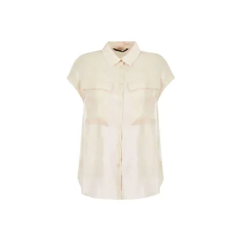 ARMANI EXCHANGE Flap pocket Crepe Shirt