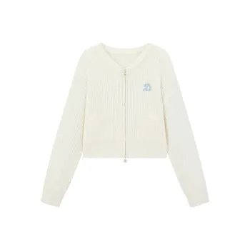 LEDIN Knitwear Women's Mist White
