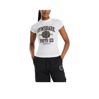 GYMSHARK T Shirts Women's White