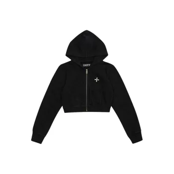 SMFK Cardigan Sweatshirt Women's Wilderness Black