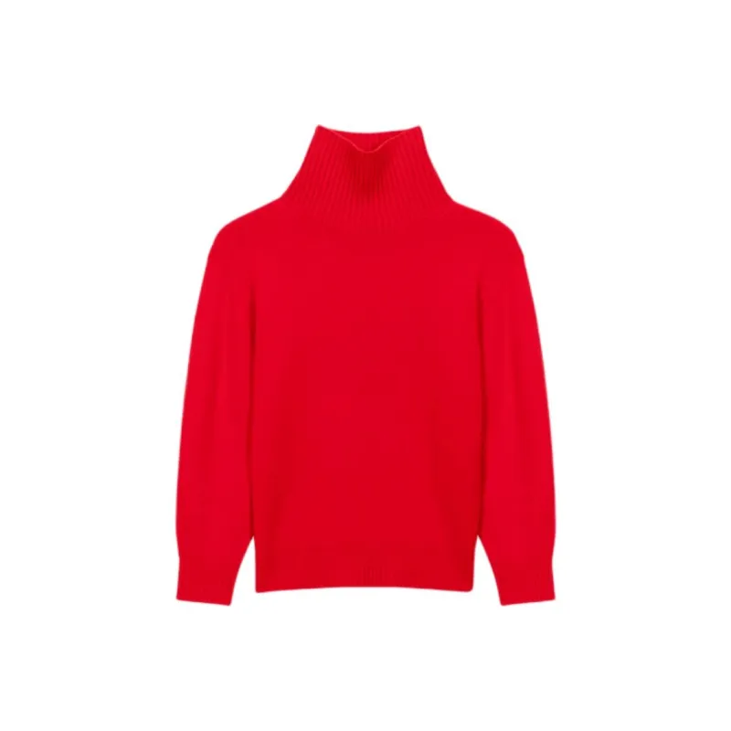Maje Cashmere Sweater Women's Red-0