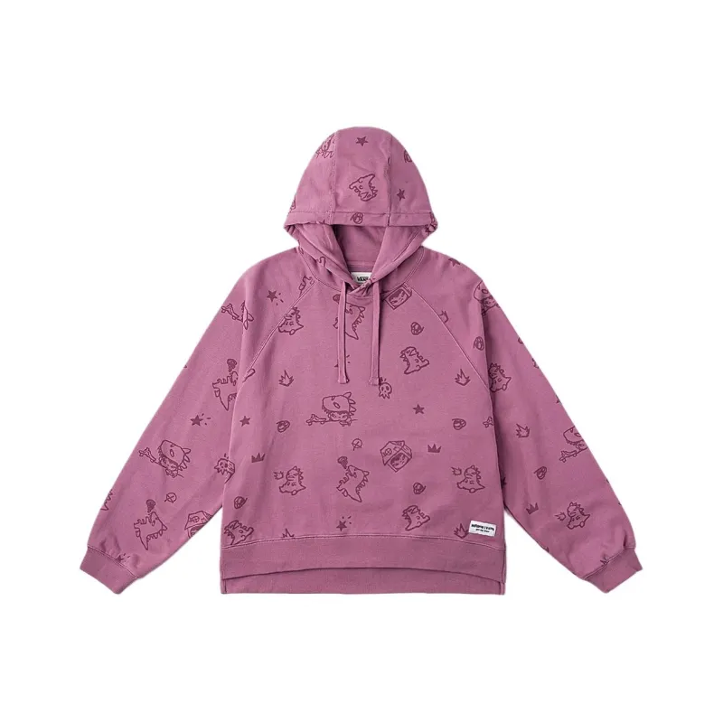 Vans x HIRONO Sweatshirt Women's Gray Pink-0