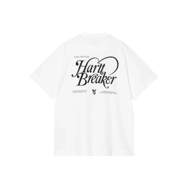 Carhartt WIP W' S/S FW24 Drop Shoulder Sleeve T Shirt Women's White-0