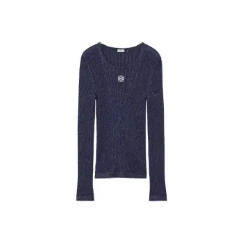 LOEWE SS24 Knitwear Women's Dark Blue
