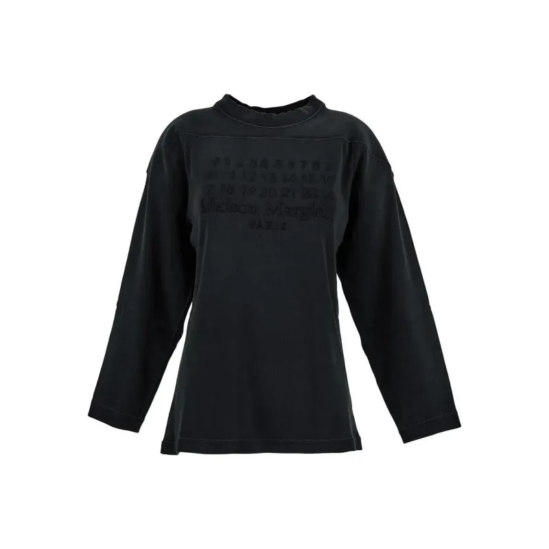 Maison Margiela Long Sleeved Crewneck Sweatshirt-0