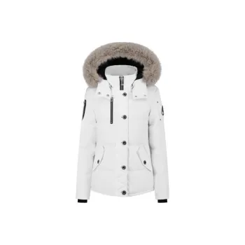 Moose Knuckles Down Jackets Women's White