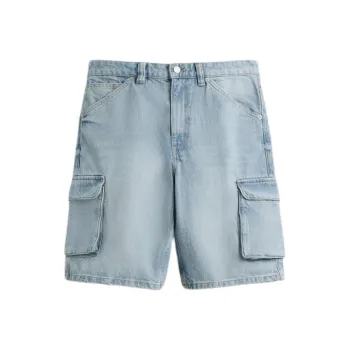 ZARA Denim Shorts Men's Light Blue