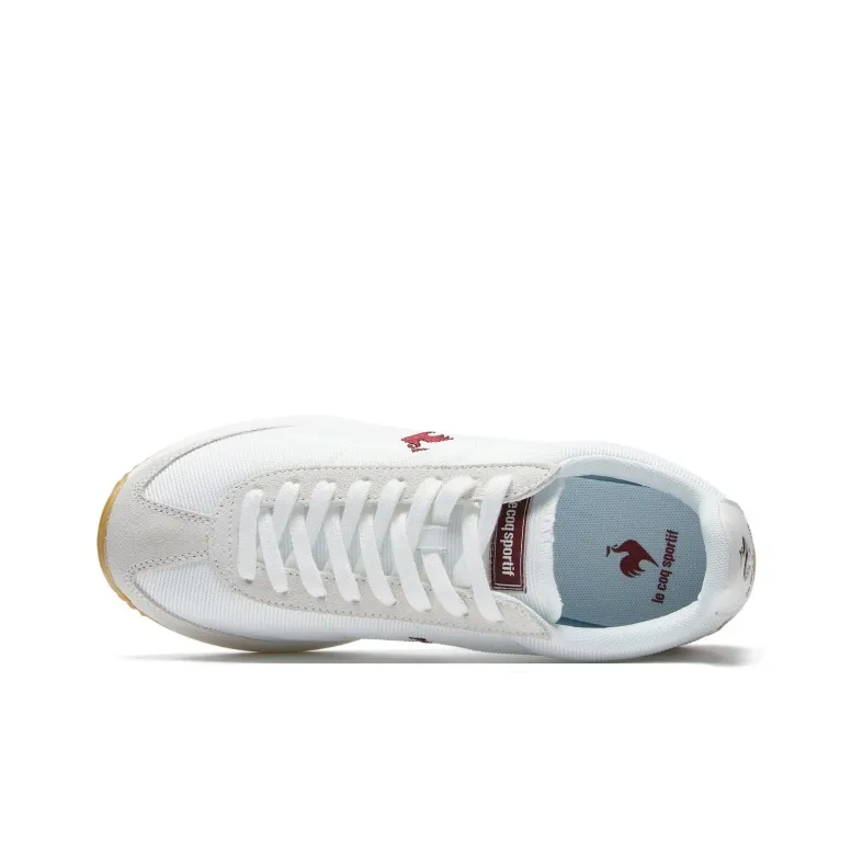 Le Coq Sportif Low Top Casual Shoes Unisex White-2