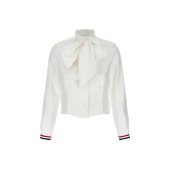 THOM BROWNE Bow Collar Blouse