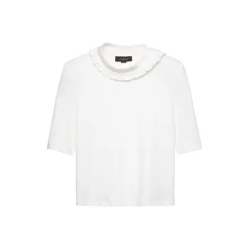 ZARA Stefano Pilati Collaboration T-Shirts Women's Oyster White