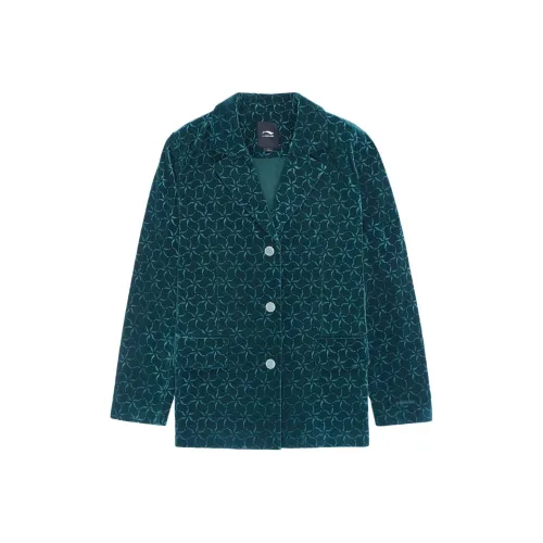LI NING 1990 Jacket Women's Lush Green