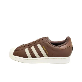Adidas Originals SUPERSTAR Wear resistant And Lightweight Low Top Skateboard Shoes Men's Brown