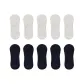 Men's-10 Pack (White 5+Navy Blue 5)
